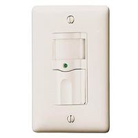 Hubbell Wiring Systems RMS101LA tradeSELECT Basic On/Off Control Occupancy Sensor, 500W Power, 120V AC, Light