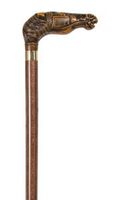 Brown Horse Head Cane