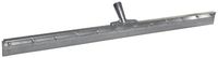 Magnolia 4136TPN 36" Gray Neoprene Straight Squeegee w/ 1" Angle Aluminum Frame