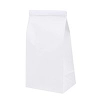 HEALLILY 25pcs Disposable Vomit Bags Emesis Barf Bags for Motion Sickness and Morning Sickness Paper Puke Bag (White)