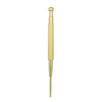 Ear Probe Brass Acupuncture Point Massage Probe Auricular Detection Pen Stick Health Care Tool