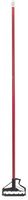 Carlisle 4166405 Commercial Side-Gate Fiberglass Wet Mop Handle, 60", Red