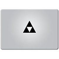 Legend of Zelda Triforce Logo Small MacBook Decal Vinyl Sticker Apple Mac Air Pro Retina Laptop Sticker