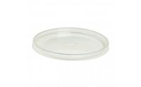 Clear Plastic Lid (Case of 50), PacknWood - Recyclable Bowl Cover for All Kraft and News Printed Buckets (4.49" Diameter) PK210SOUPLPP116