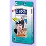 BSN Medical 119637 JOBST Compression Stocking, Thigh High, 15-20 mmHg, Closed Toe, Lace, Petite, Medium, Classic Black
