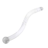 Women Long Sxx Plug Glass Massager Waterproof B'ut.t Pùgs Men Toy