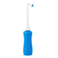 Anal Irrigator, Portable Bidet Handheld Travel Personal Toilet Spray Water Washer Bottle 400ML,Telescopic Nozzle,Small Size, Light Weight,Can Be Carried with You (B)