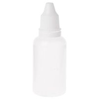 SimpleLif Empty Plastic Squeezable Dropper Bottles Eye Liquid Dropper Container 30ml