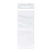 Plymor Zipper Reclosable Plastic Bags, 2 Mil, 2" x 5" (Pack of 100)