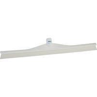 Vikan 71605 Rubber Polypropylene Frame Single Blade Squeegee, 24", White