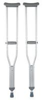 McKesson Aluminum Adult Underarm Crutches 5' 2" to 5' 10" User Ht.