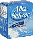 Alka-Seltzer Effervescent Tablets Original, 24 tablets (Pack of 3)