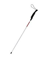 Multifunctional Electronic Folding Cane for Blind People to Detect Obstacles 54-in