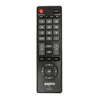 Sanyo FW40D36F LED TV Remote Control- NH312UP