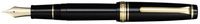 Sailor Professional Gear Black GT 21K Gold Rhodium Plating Fine Point Fountain Pen - 11-2036-220