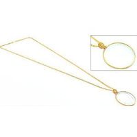 Necklace Magnifier 3 Power (Gold Color)