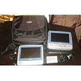 TrueTech 7 inch Dual Screen Portable DVD LCD