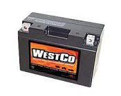 WestCo 12V9B-4 Factory Activated Maintenance-Free Rechargeable Sealed Lead-Acid Battery by MK Battery