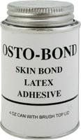 Osto-Bond Skin Bonding Cement with Brush Top Cap, Contains Latex and Zinc Oxide, Waterproof 4 Oz CS/12