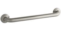 Kohler K-10541-BN Traditional 18-Inch Grab Bar, Vibrant Brushed Nickel