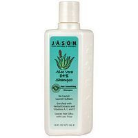 Pack of 3 x Jason Pure Natural Shampoo Aloe Vera for Dry Hair - 16 fl oz by Jason Natural Products