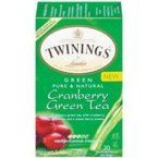 Twinings Cranberry Green Tea (3x20 ct)