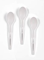 Bonnie Bio 50 white corn PLA certified compostable spoons