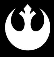 Makarios LLC Rebel Alliance Star Wars Cars Trucks Vans Walls Laptop MKR| White |5.5 x 5.5|MKR759