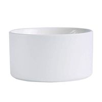 AXZHYX Bowl Bowls Plates, Household Ceramic Dinnerware, Binaural Solid Color Baking Tray Baking Cake Dish Baking Bowl, Color Optional Hotel Tableware Home Noodles Boiled Fish Soup Bowl