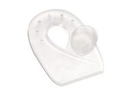 Silipos Soft Zone Heel Spur W/ Removable Plug Medium Womens 7 - 9.5 Mens 5 - 7.5 - Model 4002 - Pair