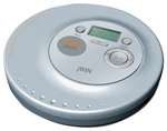 Jwin Jxcd566Sil Portable Audio Cd Player With Anti-Skip Protection (Silver)