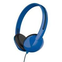 Skullcandy Stim On-Ear Headphones with Built-In Microphone and Remote, Supreme Sound Balanced Audio, Lightweight Design for Comfortable Fit, Blue