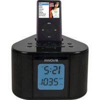 Innova Docking Alarm Clock Radio Black VR880SA