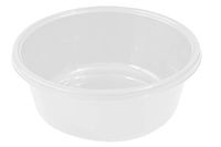 YBM HOME Round Plastic Wash Basin (1148 11.25", White)