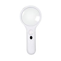 Jing Boutiques/Magnifier Pocket Siamese Magnifier Binocular Gesture Magnifier (10X/20X),Silver 21 * 53 * 18mm (Color : Parent, Size : 21 * 53 * 18MM) (Color : Parent, Size : 18MM)