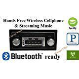 Custom Autosound Stereo + BLUKIT compatible with 1973-1979 Ford Truck, USA-630 II Bluetooth Enabled High Power 300 watt AM FM Car Stereo/Radio