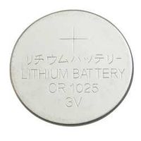 Industrial Grade 5HXH1 Battery, Coin Cell, Size 1025, 3V