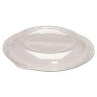 Genpak Dome Lids for Silhouette Plastic Bowls, Clear, for 24-32oz Bowls, 200 Lids/Carton