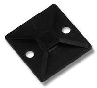 HELLERMANN TYTON MB4A-BLK(50 PACK) CABLE TIE MOUNT