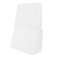 Estink- Wedge Pillow, Bed Sofa Wedge Pillow for Reducing Neck and Back Pain Soft Sponge Inner Breathable Cover