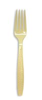 Berkley Square Extra Heavy Polystyrene Fork, Almond (1000/Case)
