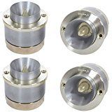 BEYMA Ast05 1.5 Inch 400 Watt Competition Series Bullet Tweeters with Aluminium Diaphragm