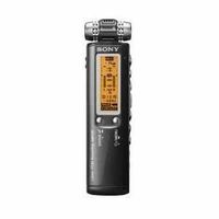 Sony ICD-SX750D Digital Flash Voice Recorder With Dragon Naturally Speaking Voice to Print Software (Black)