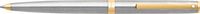 Sheaffer Sagaris, Brushed Chrome, Gold Tone Trim, Ballpoint (E2947351)
