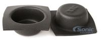 Install Bay 5 1/4" Acoustic Foam Speaker Baffles - VXT52 - SHALLOW acoustic baffle 1 pr