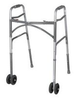 McKesson Steel 32 to 39" H Bariatric Walker Up to 500 lbs