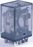 TE CONNECTIVITY/POTTER & BRUMFIELD K10P-11A15-24 POWER RELAY, DPDT, 24VAC, 15A, PLUG IN