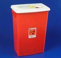 PT# 8938 PT# # 8938- Container Sharps Large Red Slide Top 18gal 5/Ca by, Kendall Company