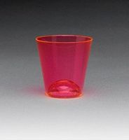 Royal Plasticware, PW2181, 2 oz Shot Glass, Red
