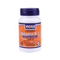 Chewable Vitamin D-3, 1,000 IU, 180 Chewables ( Multi-Pack)